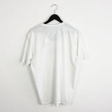 Vintage C&A polo shirt t-shirt tee blouse top in white
