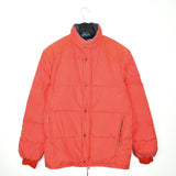 Vintage Moncler puffer jacket track coat in red