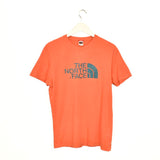 Vintage The North Face t-shirt top blouse tee in orange