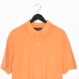 Vintage Kappa polo shirt t-shirt tee blouse top in orange