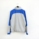 Vintage Puma tracksuit trackie jacket zip up sweater windbreaker jumper pullover in blue and grey