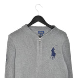 Vintage Polo Ralph Lauren zip up jumper pullover sweatshirt windbreaker fleece track jacket in greg