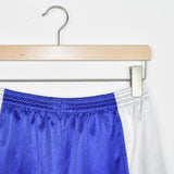 Vintage Adidas sporta casual shorts pants bottoms trousers in white and blue