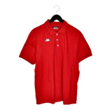 Vintage kappa polo shirt top blouse tee in red