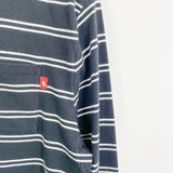 Vintage Nike thin long sleeve sweatshirt t-shirt top blouse tee in black and white