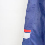 Vintage Fila joggers track pants tracksuit bottoms trousers in dark blue and red