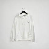 Vintage Ralph Lauren Polo jumper longsleeve tee pullover sweater windbreaker fleece track jacket crewneck in white