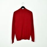 Vintage CHAPS zip up thin material longsleeve tee pullover sweatshirt