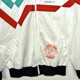 Vintage Adidas x Coca Cola tracksuit trackie jacket zip up sweater in white