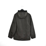 Vintage Marc O'Polo long puffer jacket windbreaker fleece track jacket bomber jacket in black