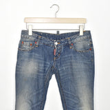 Vintage Dsquared jeans trousers pants bottoms in light blue