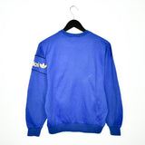 Vintage Adidas sweatshirt jumper long sleeve tee pullover in blue