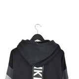 Vintage Nike zip up hoodie longsleeve tee pullover sweatshirt windbreaker in light and dark grey