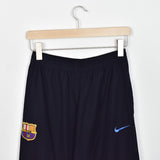 Vintage Nike FCB trousers joggers bottoms pants in dark blue