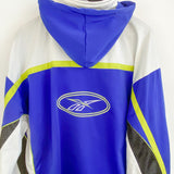 Vintage Reebok tracksuit trackie jacket sweater windbreaker zip up jacket in blue yellow and white