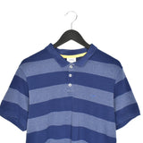 Vintage Lee polo shirt t-shirt tee blouse top in navy and grey