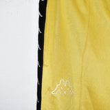 Vintage Kappa track pants trousers joggers bottoms pants in yellow