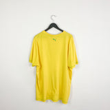 Vintage Puma t-shirt tee blouse top in yellow