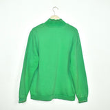 Vintage Lacoste zipneck sweatshirt jumper sweater pullover hoodie in green