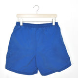 Vintage Adidas shorts joggers trousers track pants bottoms in blue and white