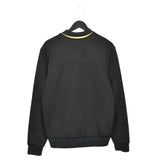 Vintage McDonalds bomber jacket windbreaker zip up tracksuit track jacket trackie sweatshirt pullover long sleeve in black