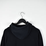 Vintage Nike hoodie pullover sweatshirt windbreaker fleece track jacket in black and grey