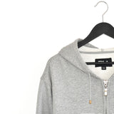 Vintage Fila hoodie zip up jacket jumper sweatshirt sweater pullover fleece in grey