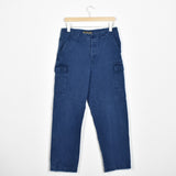 Vintage P army cargo pants jeans trousers pants bottoms joggers in navy