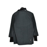 Vintage Barbour coat jacket windbreaker fleece track jacket bomber jacket in dark green