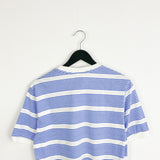 Vintage Fila t-shirt tee blouse top in blue and white