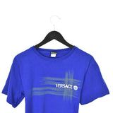 Vintage Versace tshirt tee blouse top in blue