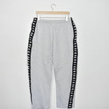 Vintage Kappa sweatpants joggers trousers track pants bottoms in grey and black