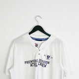 Vintage C&A polo shirt t-shirt tee blouse top in white