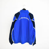 Vintage Reebok tracksuit jacket longsleeve tee pullover windbreaker sweatshirt in light and dark blue