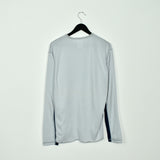Vintage Gotzburg thin material longsleeve tee pullover sweatshirt in sky blue/grey