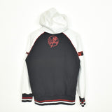 Vintage Yankees hoodie jumper sweatshirt sweater pullover in white and dark grey