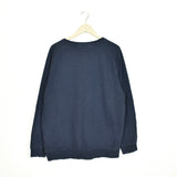 Vintage Fila longsleeve tee pullover sweatshirt in dark blue