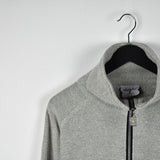 Vintage Australian sweater half zip turtleneck sweatshirt jumper pullover hoodie in lighter grey