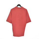 Vintage Adidas polo shirt t-shirt tee blouse top in red