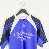 Vintage Adidas t-shirt tee blouse top in dark blue