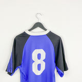 Vintage Adidas t-shirt tee blouse top in dark blue