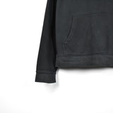 Vintage Fila hoodie long sleeve sweatshirt jumper pullover windbreaker in black