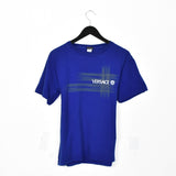 Vintage Versace tshirt tee blouse top in blue