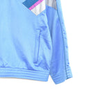 Vintage lotto tracksuit trackie jacket windbreaker jumper zip up sweater in blue, purple and white