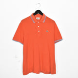Vintage Lacoste polo shirt tee blouse top in lime orange