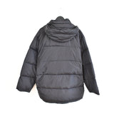 Vintage Champion puffer jacket windbreaker fleece track jacket bomber zip up jacket in black