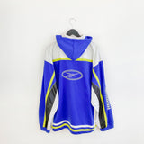 Vintage Reebok tracksuit trackie jacket sweater windbreaker zip up jacket in blue yellow and white