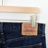 Vintage Levi’s jeans track pants bottoms pants trousers in dark blue