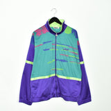 Vintage colourful Fila tracksuit fleece longsleeve tee pullover sweatshirt jumper