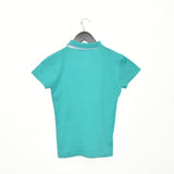 Vintage Tommy Hilfiger polo shirt t-shirt pullover in turquoise/cyan